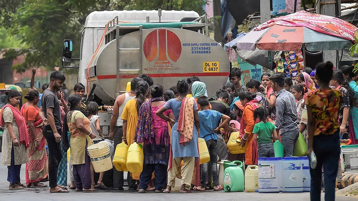 Water crisis in Delhi