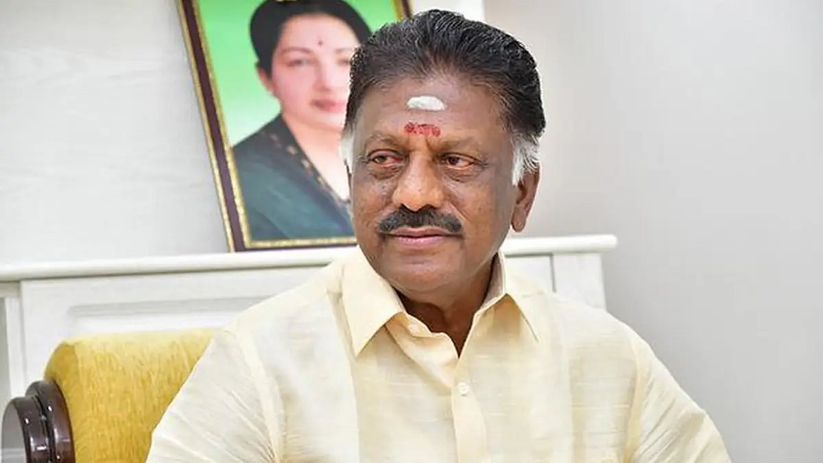 AIADMK Coordinator O Panneerselvam 