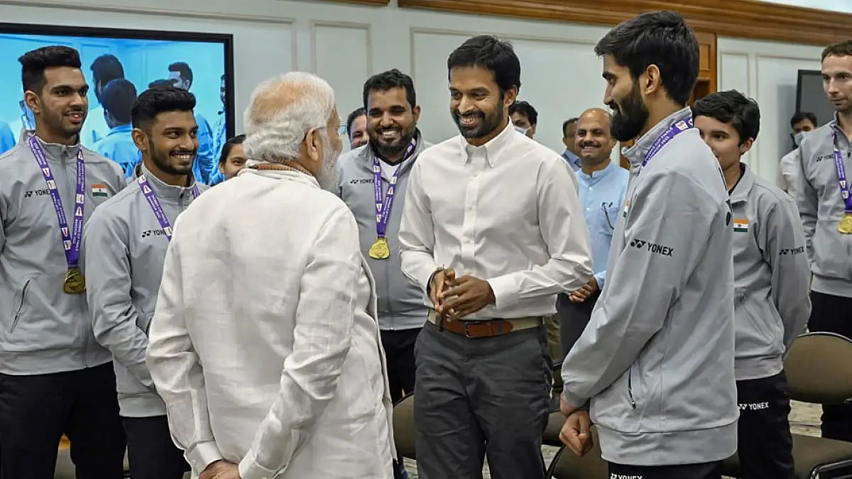 PM Narendra Modi said that India's maiden Thomas Cup win is not a small achievement.