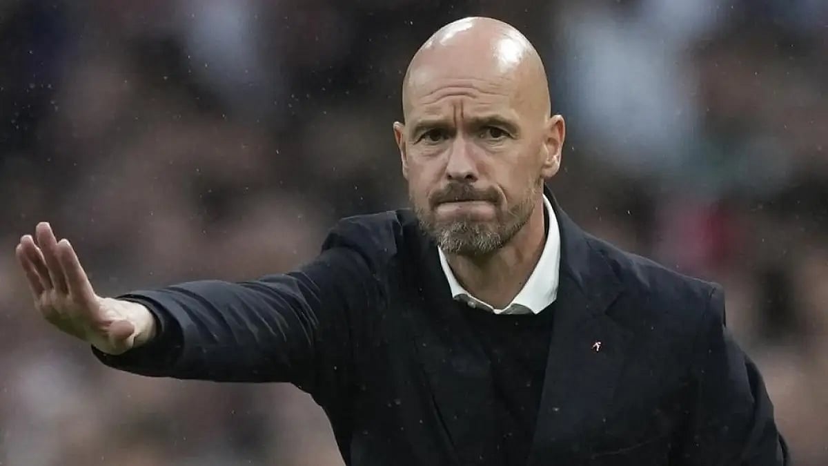 Manchester United boss Erik Ten Hag.