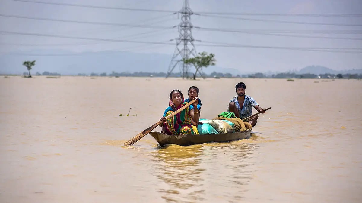 Flood Situation Improves In Assam, 4 Lakh Still In Distress