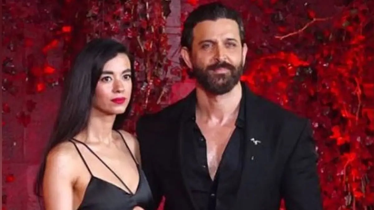 Hritik Roshan with Saba Azad