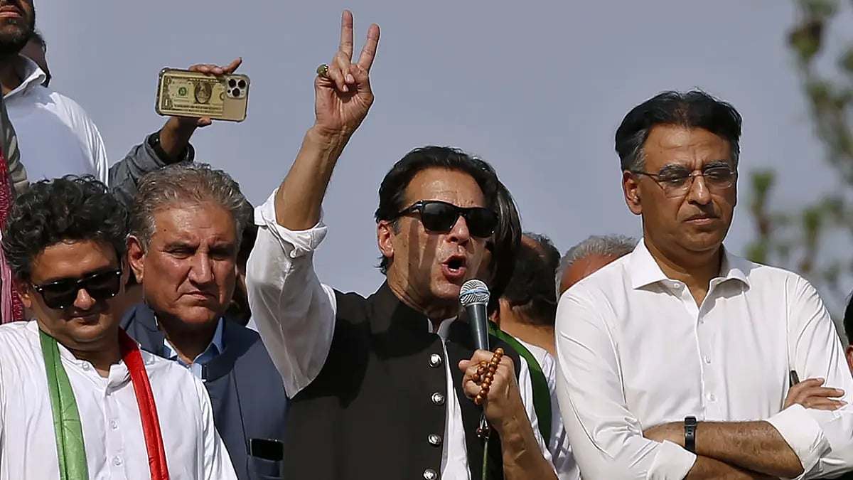 Pakistan: Former PM Imran Khans Supporters Take Part In Anti-Government Rally In Islamabad