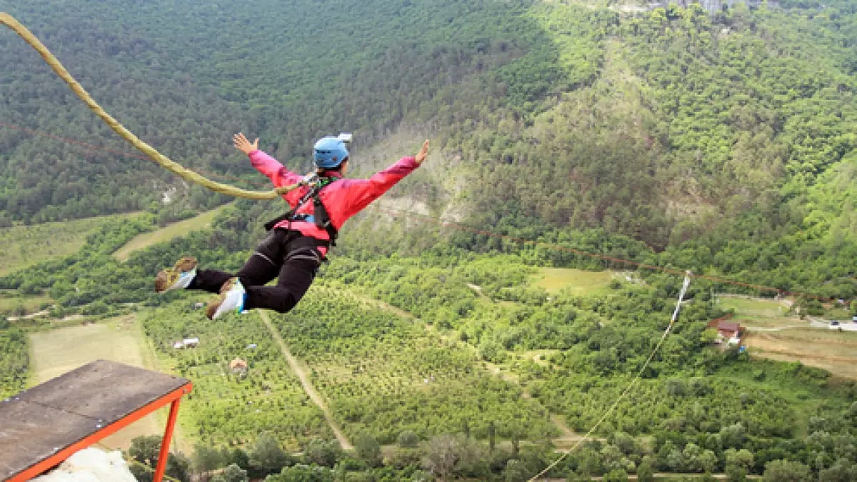 Representative Image. Ladakh's bungee jumping site to offer a brand new view of the Zanskar river