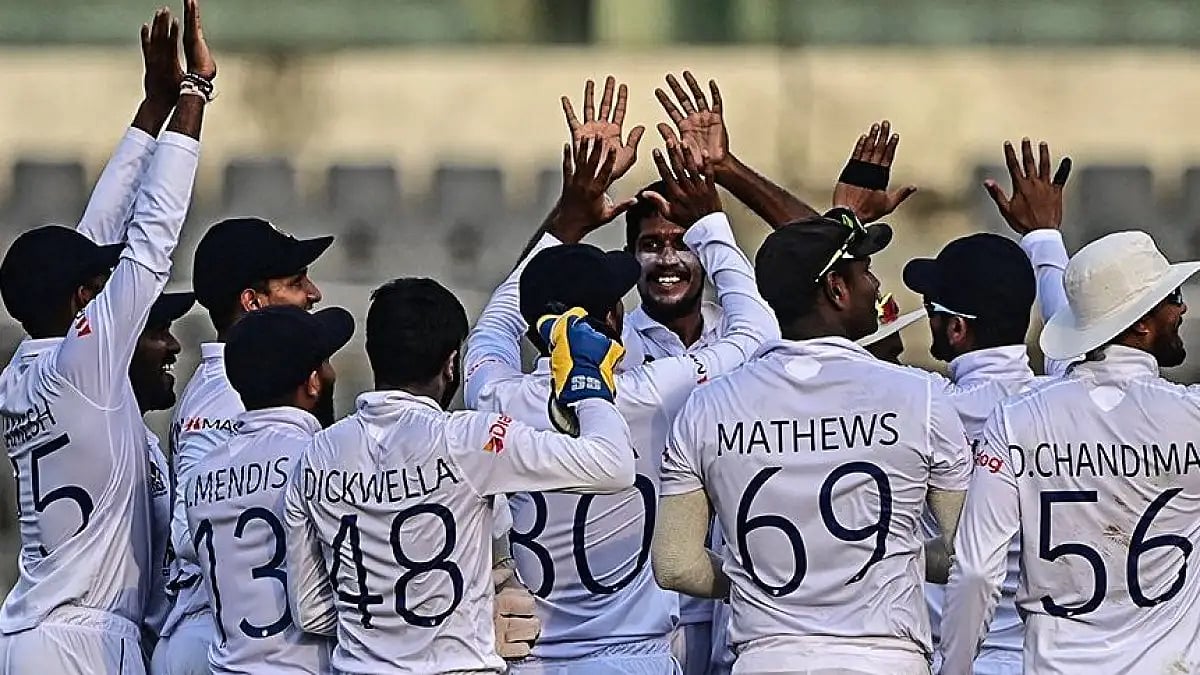 BAN Vs SL, Second Test: Bangladesh 34/4, Trail Sri Lanka By 107 At Day 4 Stumps