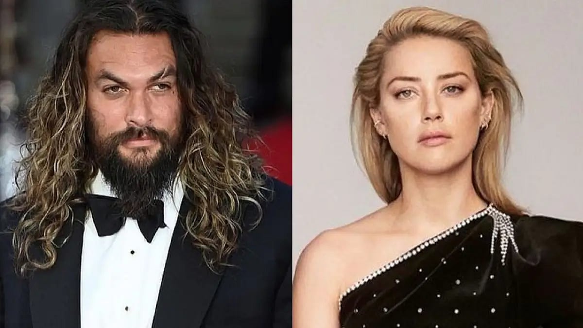 Jason Momoa and Amber Heard