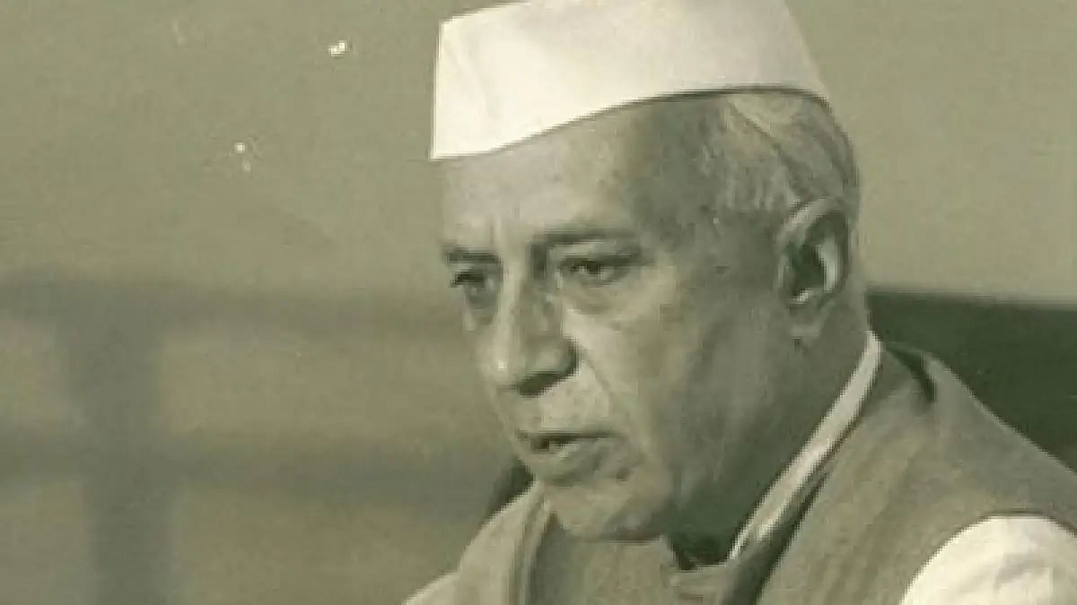 Indias first Prime Minister Jawaharlal Nehru - null