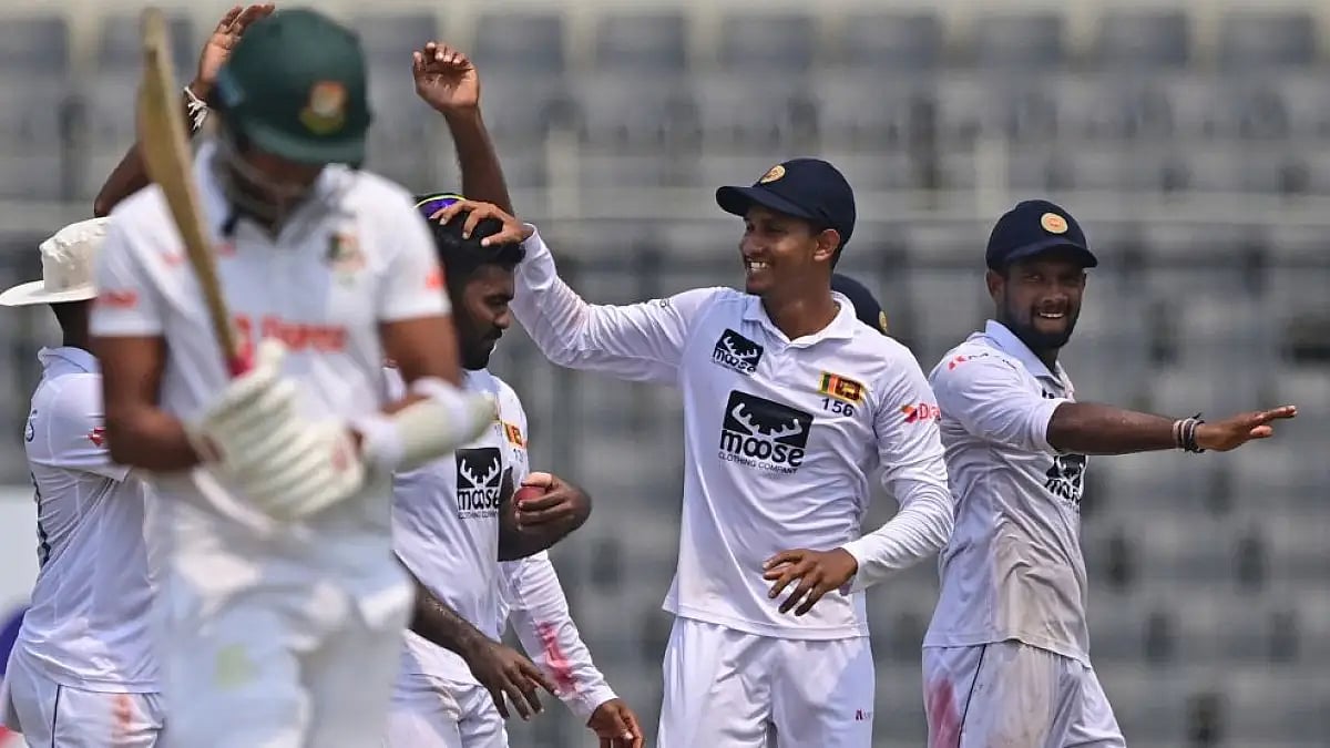The first Test of the two-match series between Bangladesh and Sri Lanka had ended in a draw.