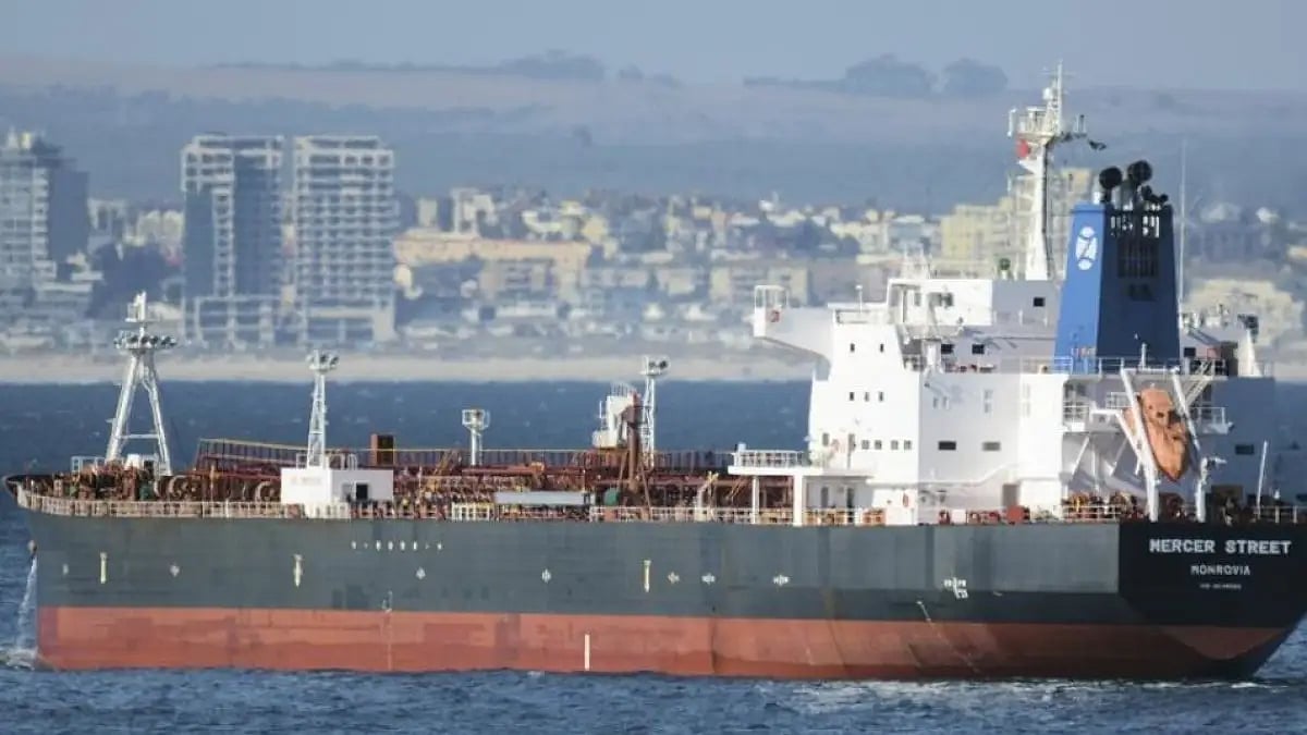 Representative image of an oil tanker