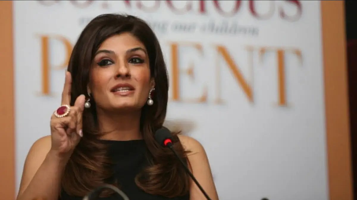 Bollywood actor Raveena Tandon | Credit: Getty Images