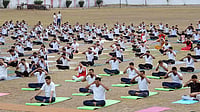 Venkaiah Naidu, Kishan Reddy, Guv Attend Yoga Event in Hyderabad Representative Image : Venkaiah Naidu, Kishan Reddy, Guv Attend Yoga Event in Hyderabad