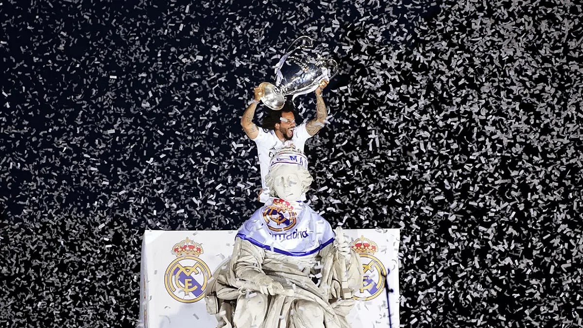 Real Madrid Celebrate Record-Extending 14th UEFA Champions League Title During Trophy Parade - In Pics