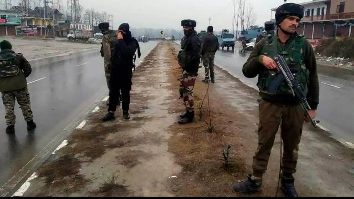 CRPF personnel in Kashmir. (Representative image)
