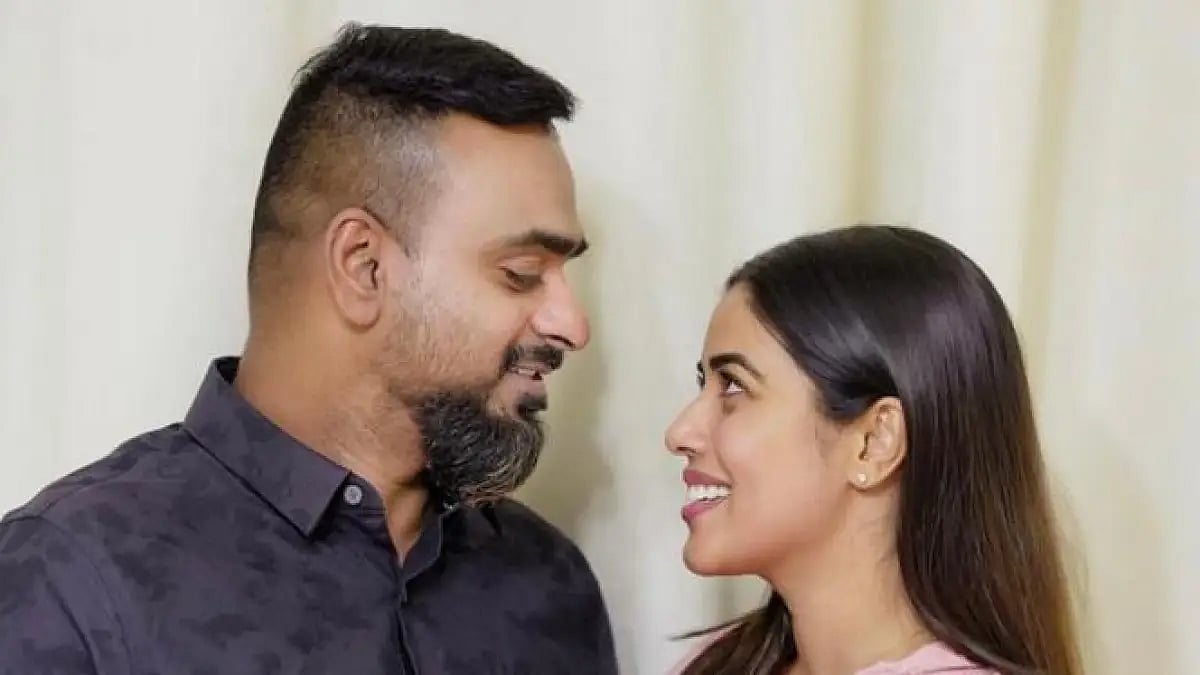 Poorna and Her Fiancee