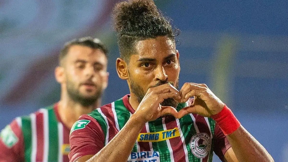 Roy Krishna scored 36 goals in 60 matches for ATK Mohun Bagan.