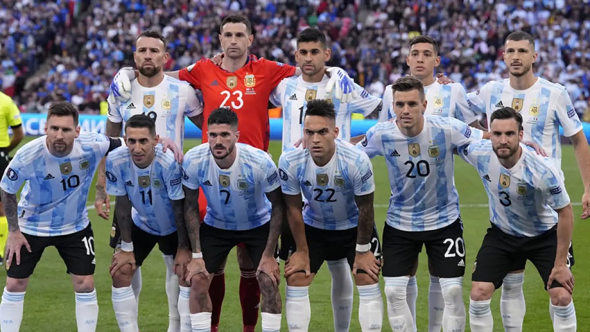 Argentina are on a 32-match unbeaten run (21 wins and 11 draws).