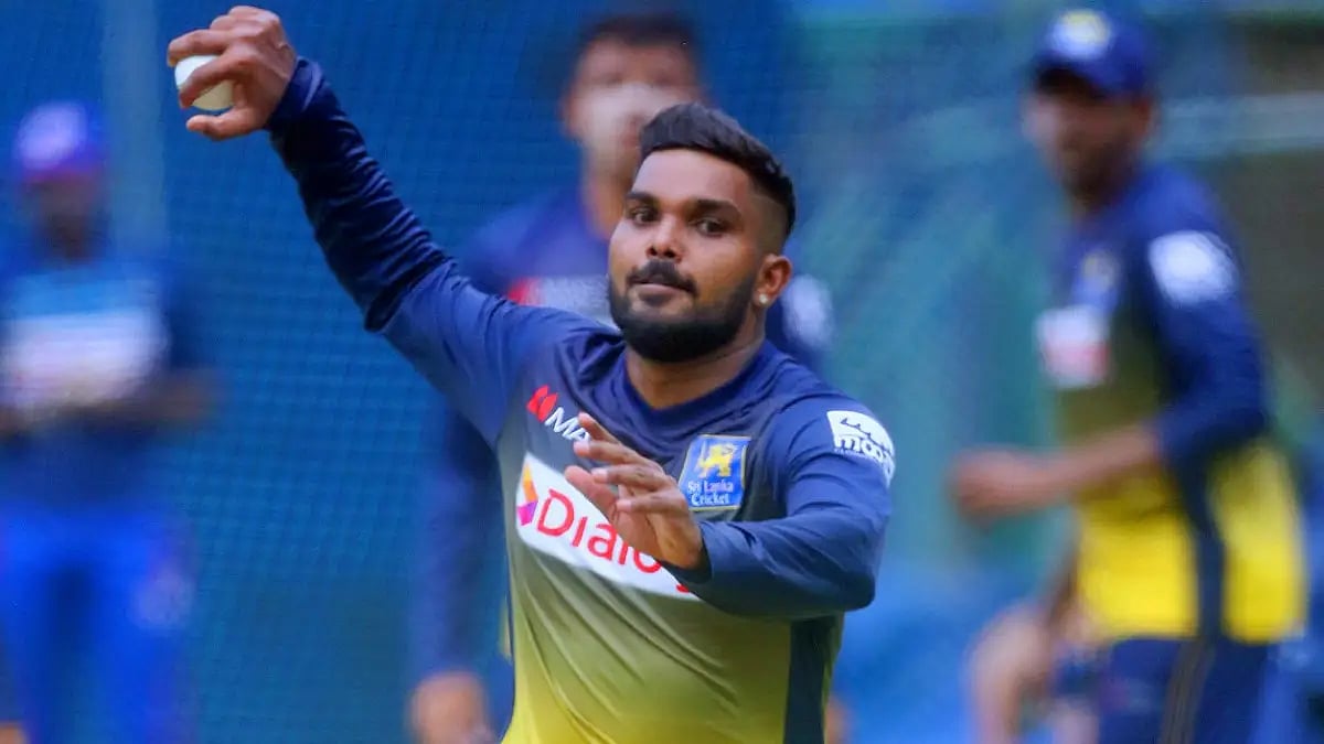 Sri Lanka's Wanindu Hasaranga - null