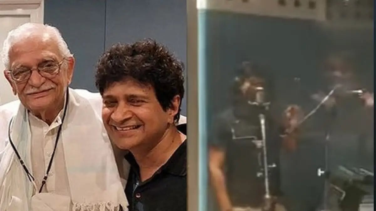 Gulzar and KK