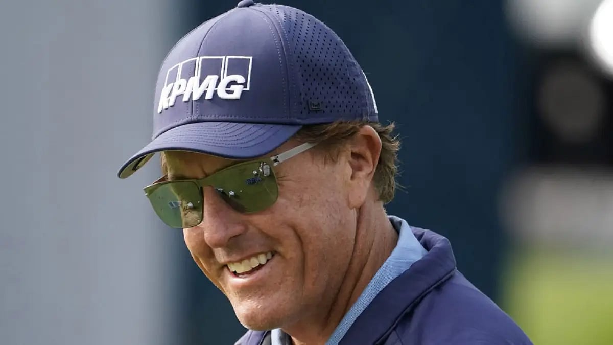 Phil Mickelson has 45 career PGA Tour victories and has amassed nearly USD 100 million in career earnings.