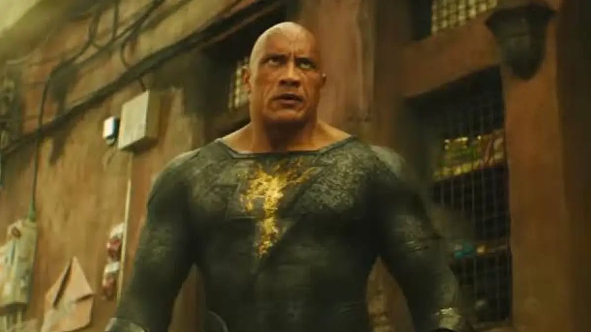 Dwayne Johnson in 'Black Adam'