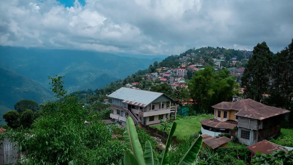The pretty hill station of Kalimpong in the Eastern Himalayan foothills