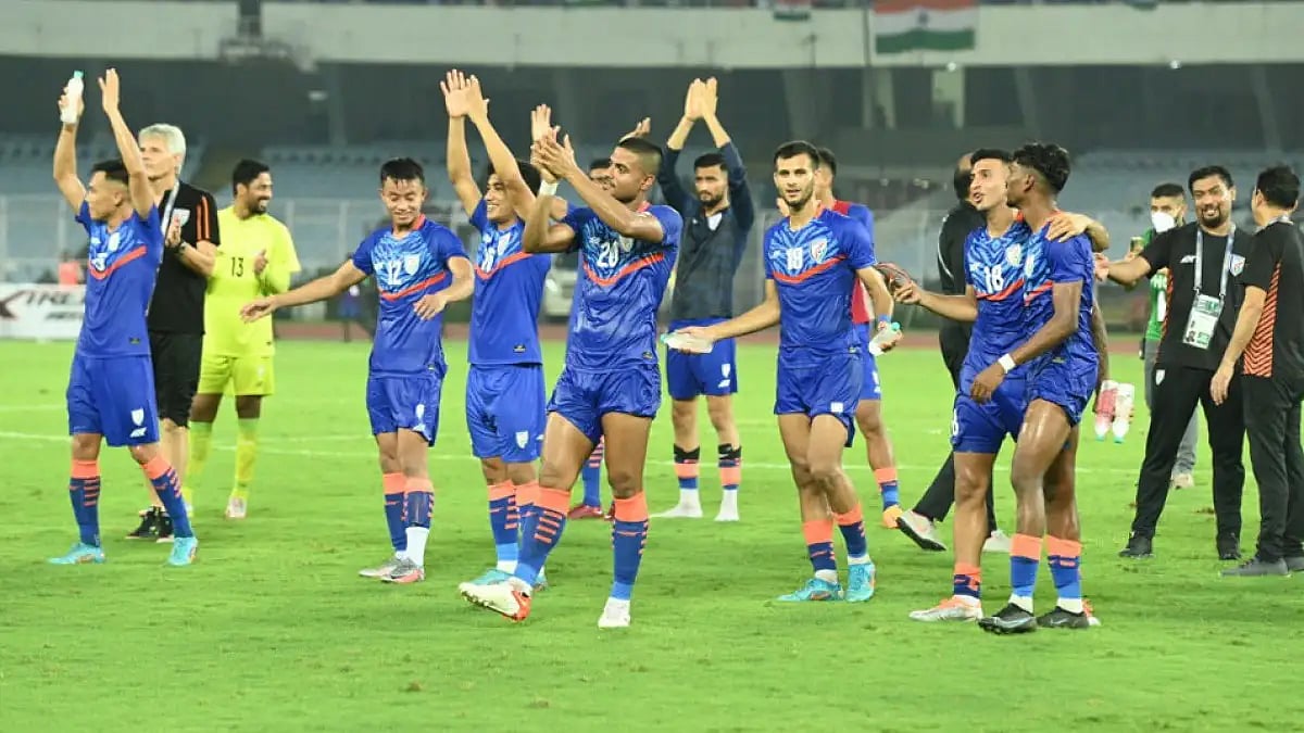 India are seeking to make a second successive Asian Cup Finals. Watch IND vs AFG football match live.