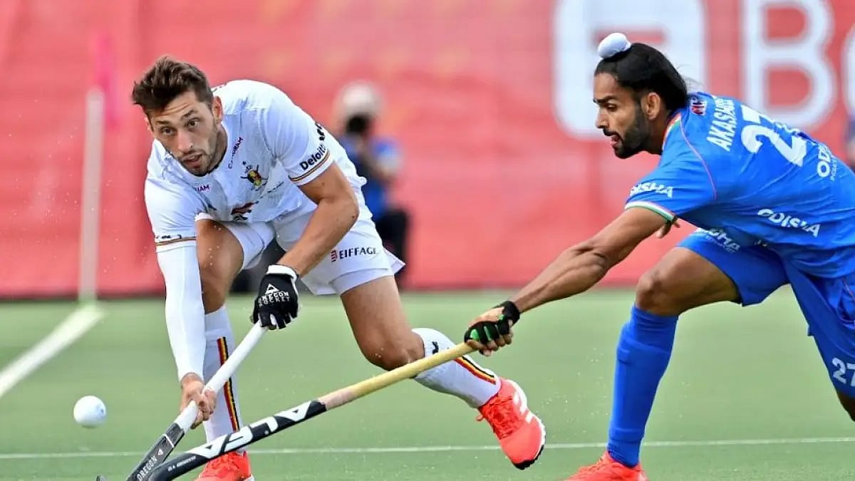 India face Belgium again in the second-leg match on Sunday.