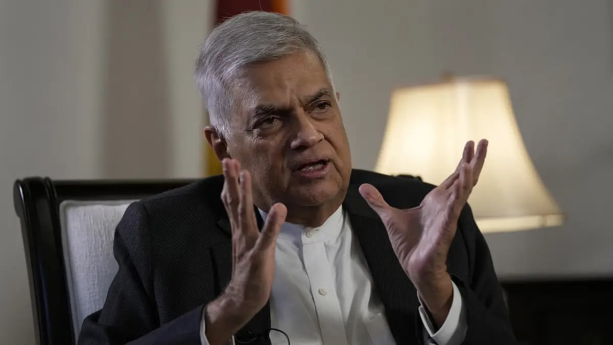 Sri Lankan PM Ranil Wickremesinghe To Present Roadmap For Economic Crisis Recovery