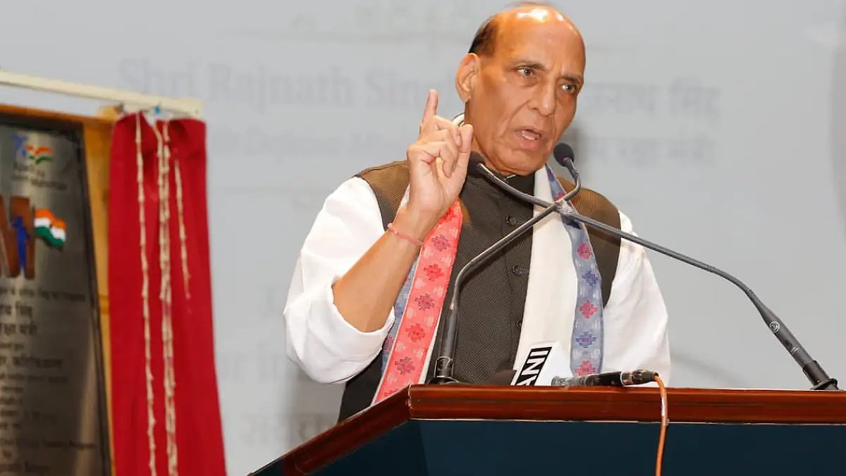 Defence Minister Rajnath Singh