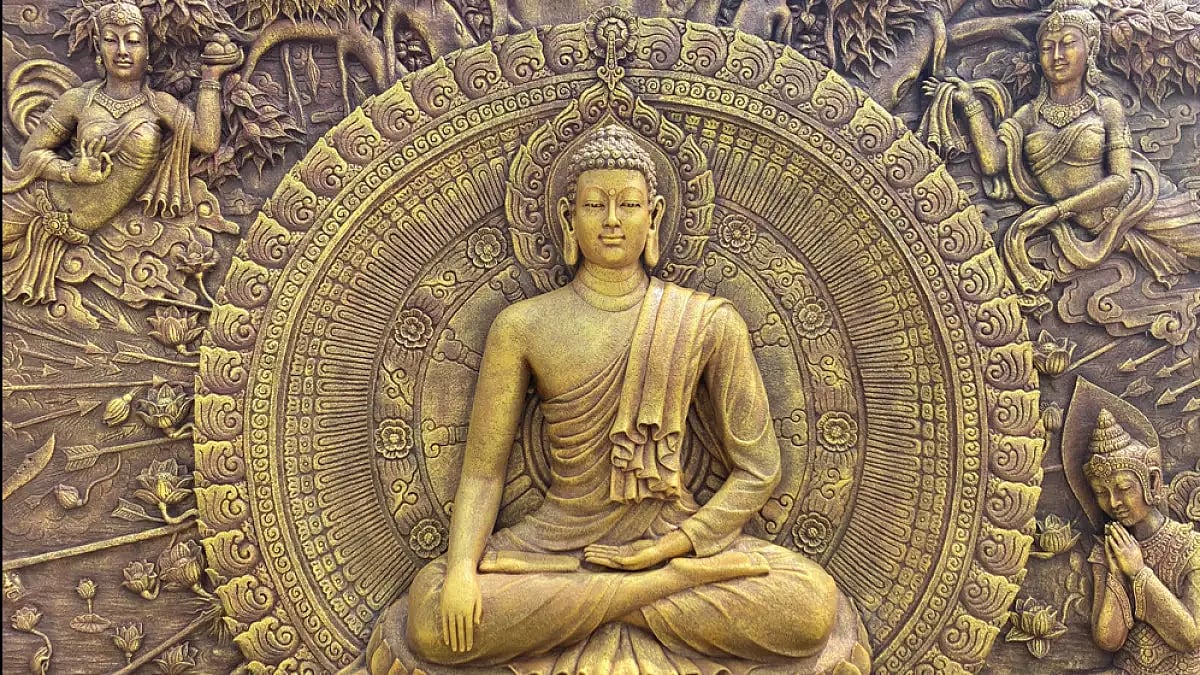 Saririka stupas, erected over Buddha’s body, are the earliest shrines of Buddhism