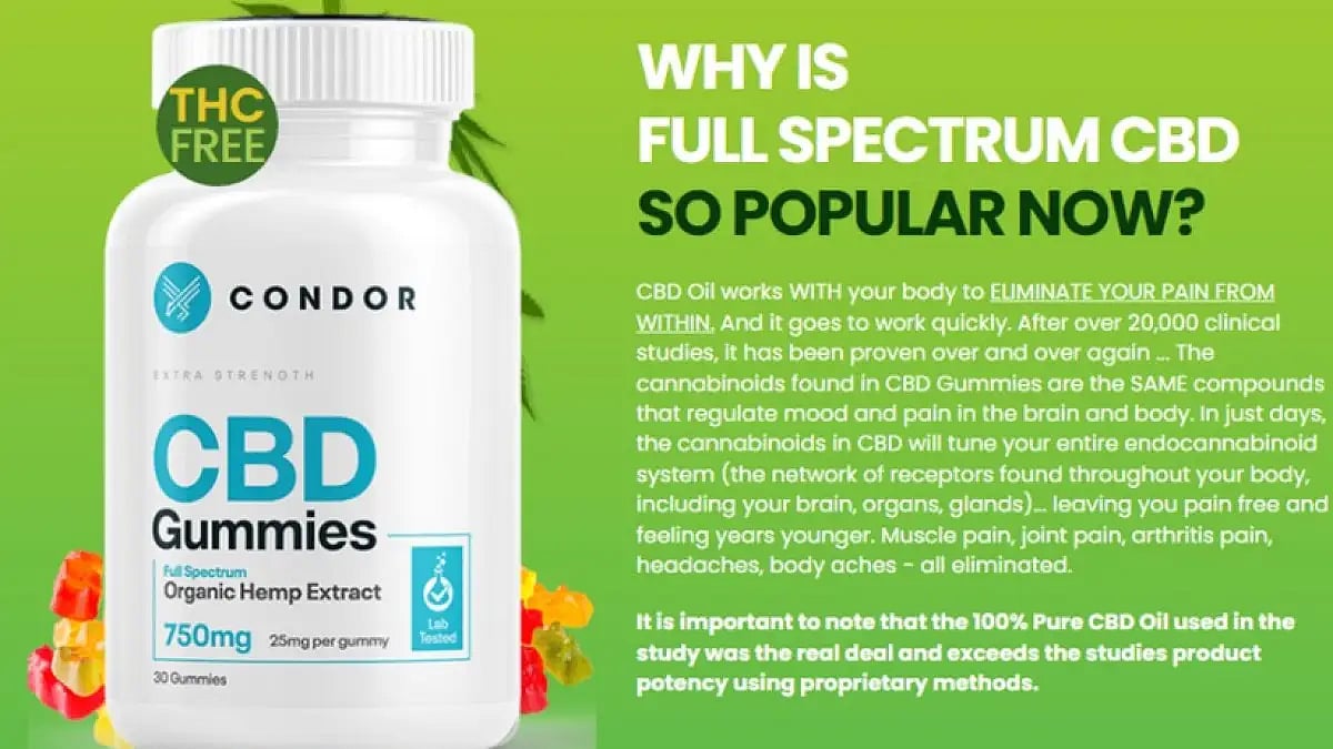 Condor CBD Gummies 