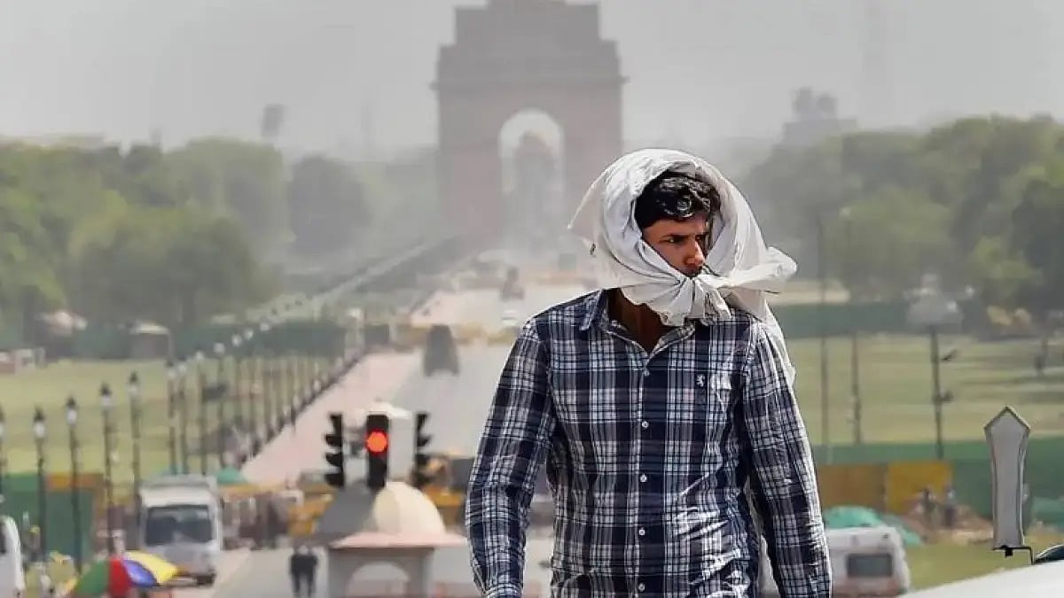Heatwave in India (Representative image0