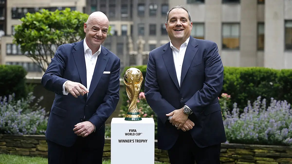 Players and staff with the 32 World Cup teams will take rapid antigen tests every two days as well the referees and match officials.