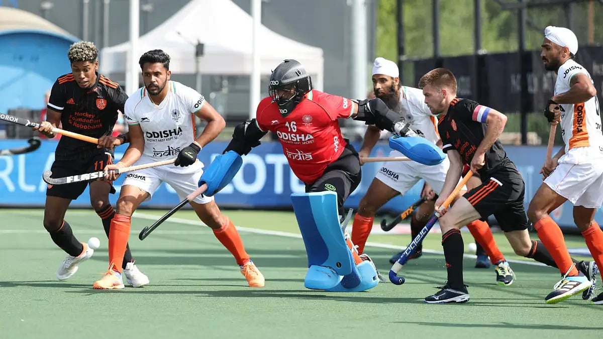 Get FIH Pro League 2021-22 Netherlands vs India highlights.