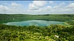 Lonar crater where aturalists have found strange life forms, including methane-eating bacteria. 