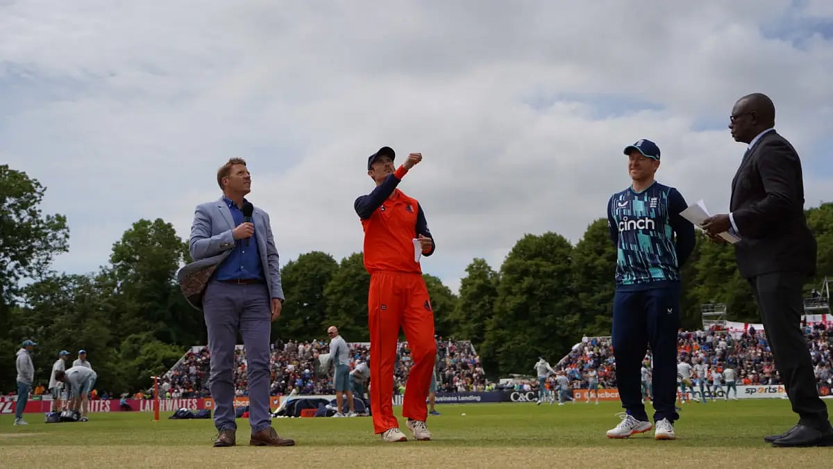 Scott Edwards is captaining Netherlands in place of Pieter Seelaar against England in 2nd ODI.  