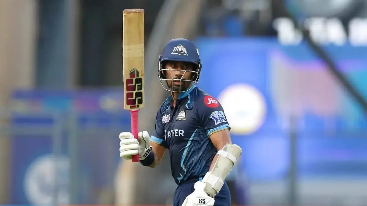 Wriddhiman Saha scored 317 runs in 11 matches for Gujarat Titans in IPL 2022.  
