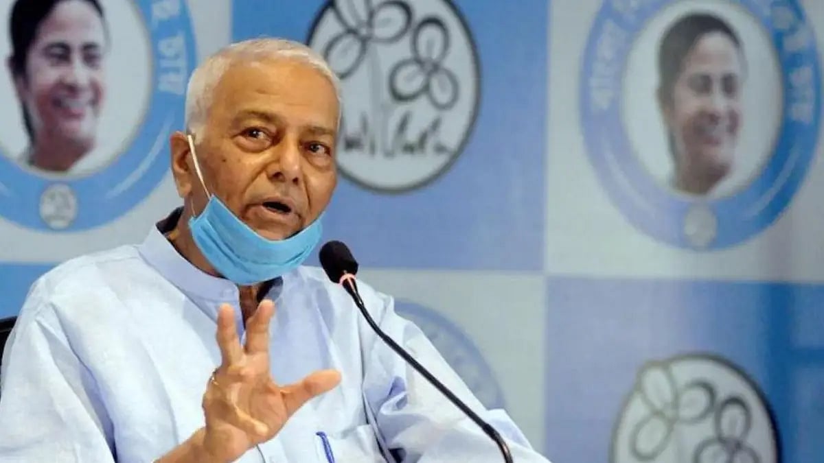 Presidential Poll Fight Against Misuse Of Central Agencies: Yashwant Sinha