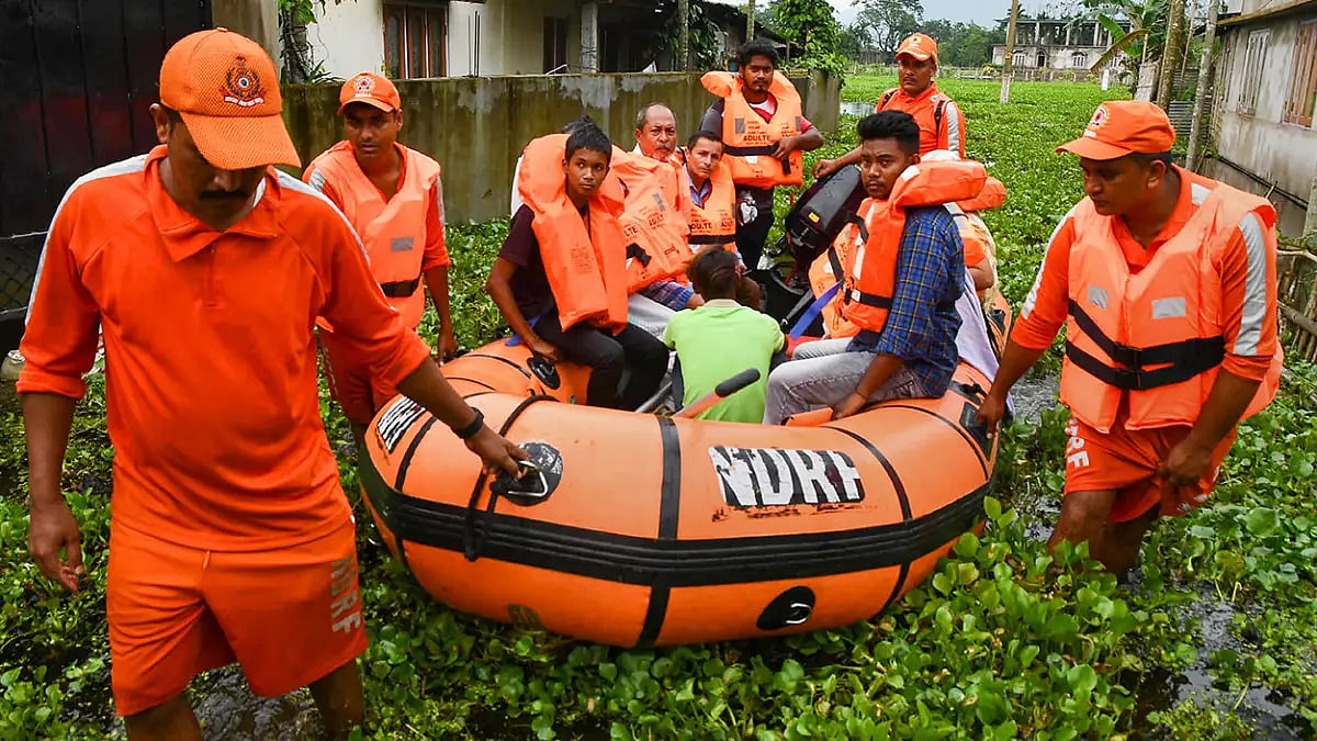 Manipur Sends Relief Materials, Personnel To Flood-Hit Assam