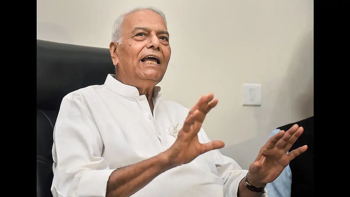 Presidential Elections, A Fight Between Two Ideologies: Yashwant Sinha