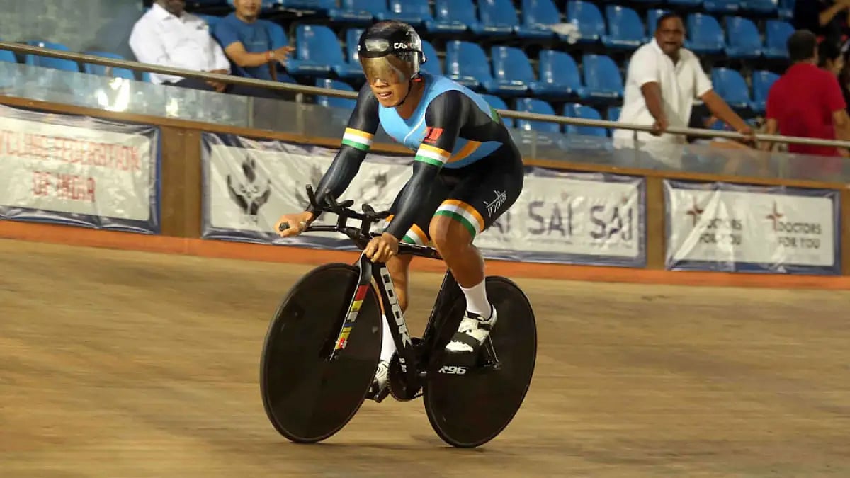 Ronaldo Laitonjam is a world junior champion and Asian record holder.