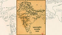 Everything That's Wrong With Rewriting History Under Hindutva Nationalism Mahābhāratakālīna Bhāratavarshācā nakāśā: A map showing place names in associated with the Mahābhārāt