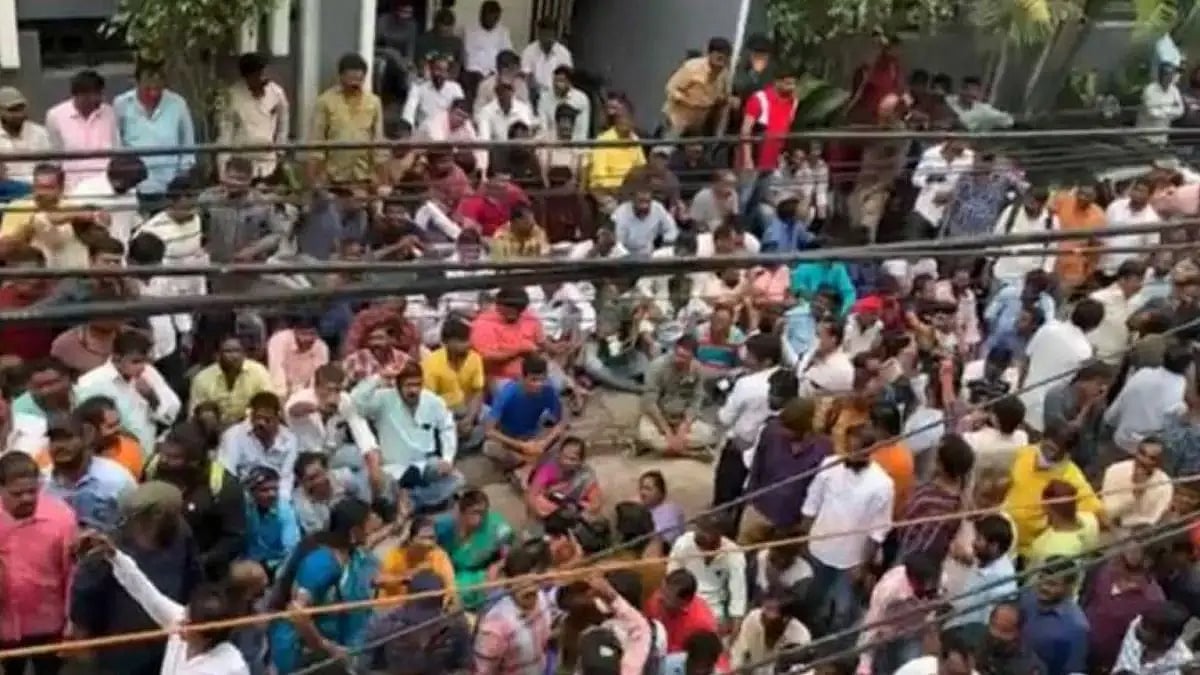 Tollywood Film Workers Protest