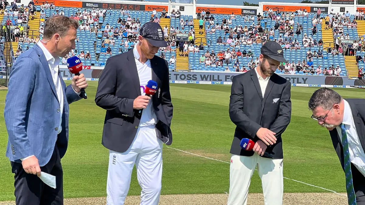 England lead New Zealand 2-0 in the three-match Test series. 