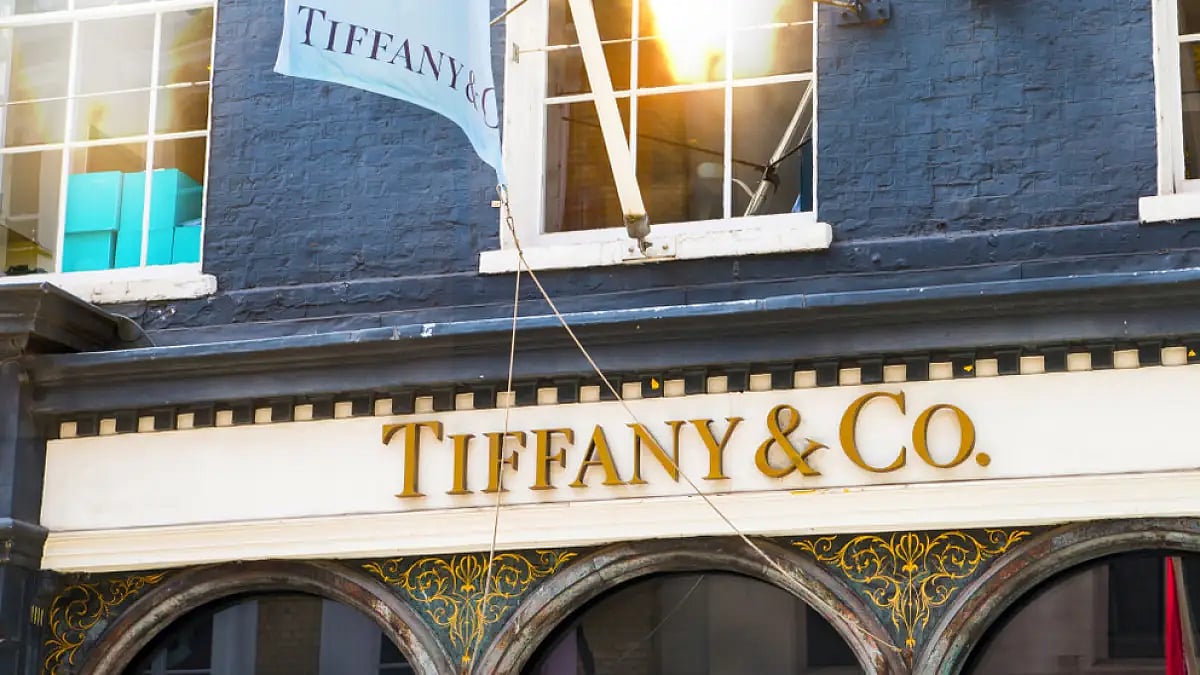 Tiffany & Co on the Old Bond Street in the West End of London 