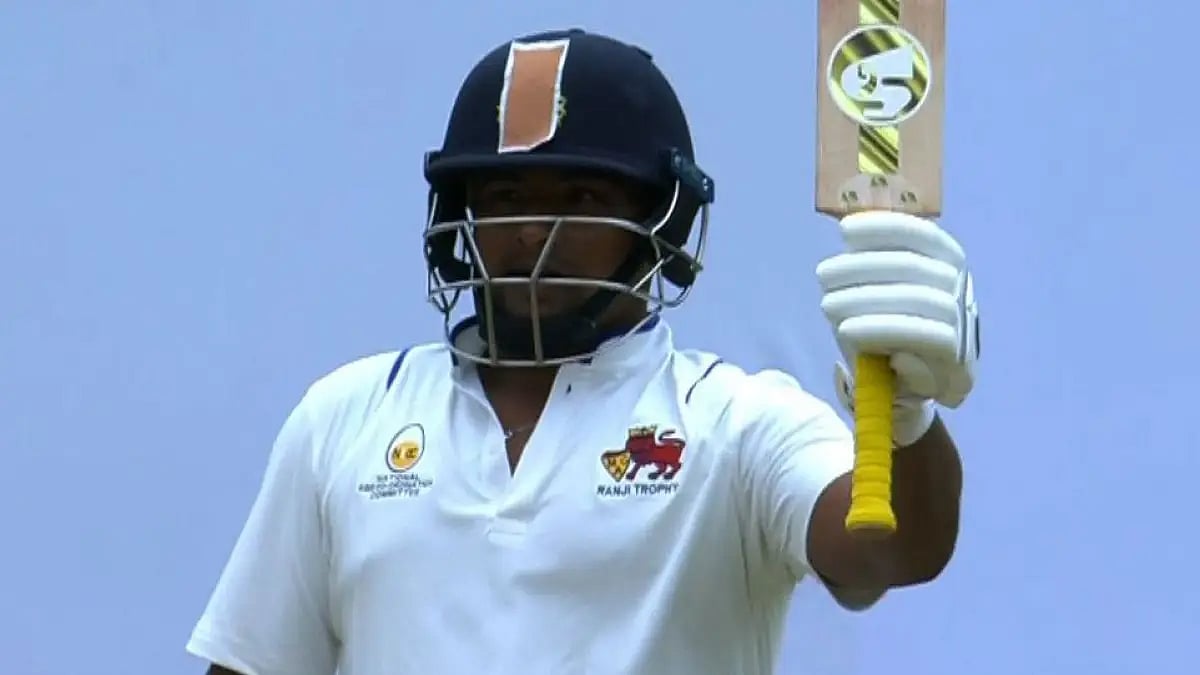 Sarfaraz Khan was pivotal in keeping Mumbai in the hunt for their elusive title.