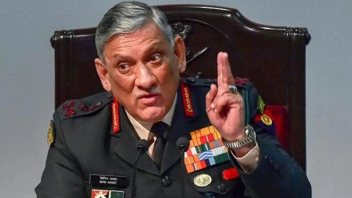 India's first Chief of Defence Staff the late Gen Bipin Rawat