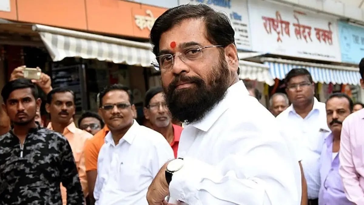 Maharashtra minister Eknath Shide