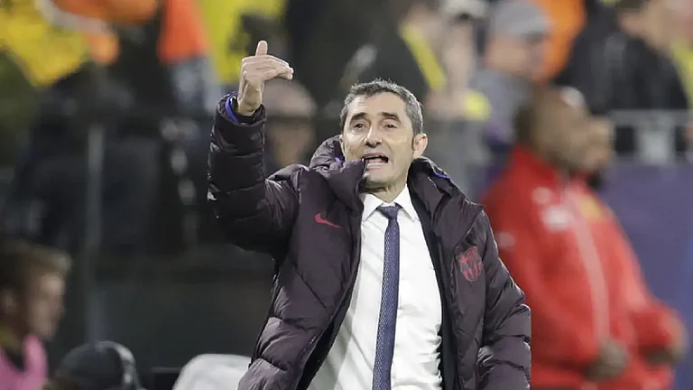 Ernesto Valverde has not coached since he was fired from Barcelona in January 2020. - null