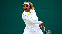 Serena Williams Set To Play Singles At Wimbledon After Accepting Wild Card Entry Serena Williams trains at the All England Club ahead of her Wimbledon return.